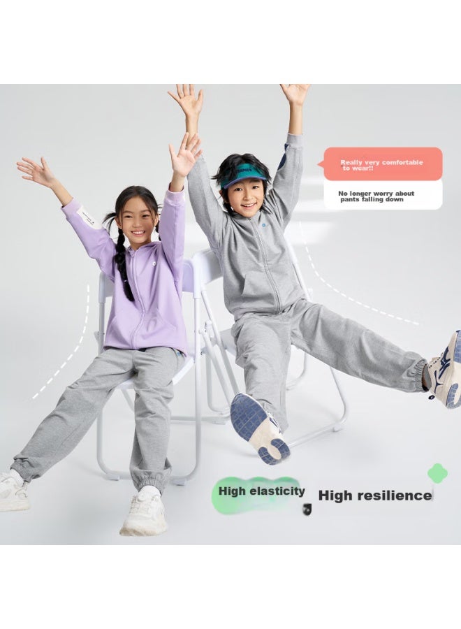 Q21 Children's Pants, Boys And Girls, Adjustable Waist, Sweat-absorbing, Wear-resistant, Sweatpants, Casual Sports Trousers - Image 2