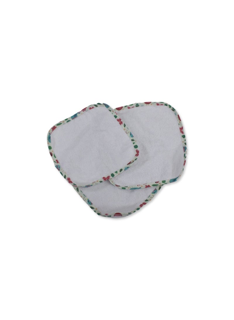Petit bebe Cotton Baby Hand Towels Set (3 Pieces) – Bird Design - Image 2