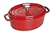 STAUB ستوب لا كوكوت oval 40509846 بيكو كوكوت oval الكرز 106 بوصة 27 سم وعاء كبير مزدوج اليدين مطلي بالمينا متوافق مع الحث منتج ياباني أصلي - Image 2