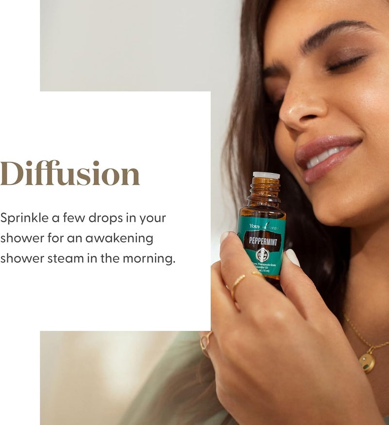 Young Living Peppermint Essential Oil 5 Milliliter by Young Living Essential Oil - Image 4