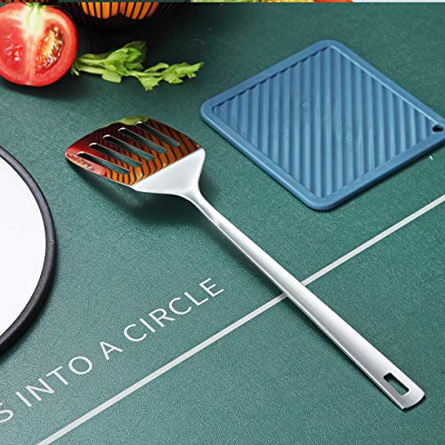 Berglander Stainless Steel Spatulas, Berglander Slotted Turner, Metal Turner For Cooking, Kitchen For Nonstick Cookware, Barbecue Spatulas, Dishwasher Safe, Easy to Clean - Image 3