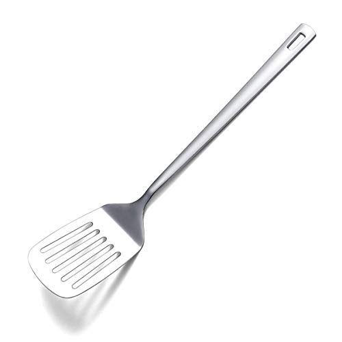 Berglander Stainless Steel Spatulas, Berglander Slotted Turner, Metal Turner For Cooking, Kitchen For Nonstick Cookware, Barbecue Spatulas, Dishwasher Safe, Easy to Clean - Image 1