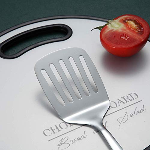 Berglander Stainless Steel Spatulas, Berglander Slotted Turner, Metal Turner For Cooking, Kitchen For Nonstick Cookware, Barbecue Spatulas, Dishwasher Safe, Easy to Clean - Image 4
