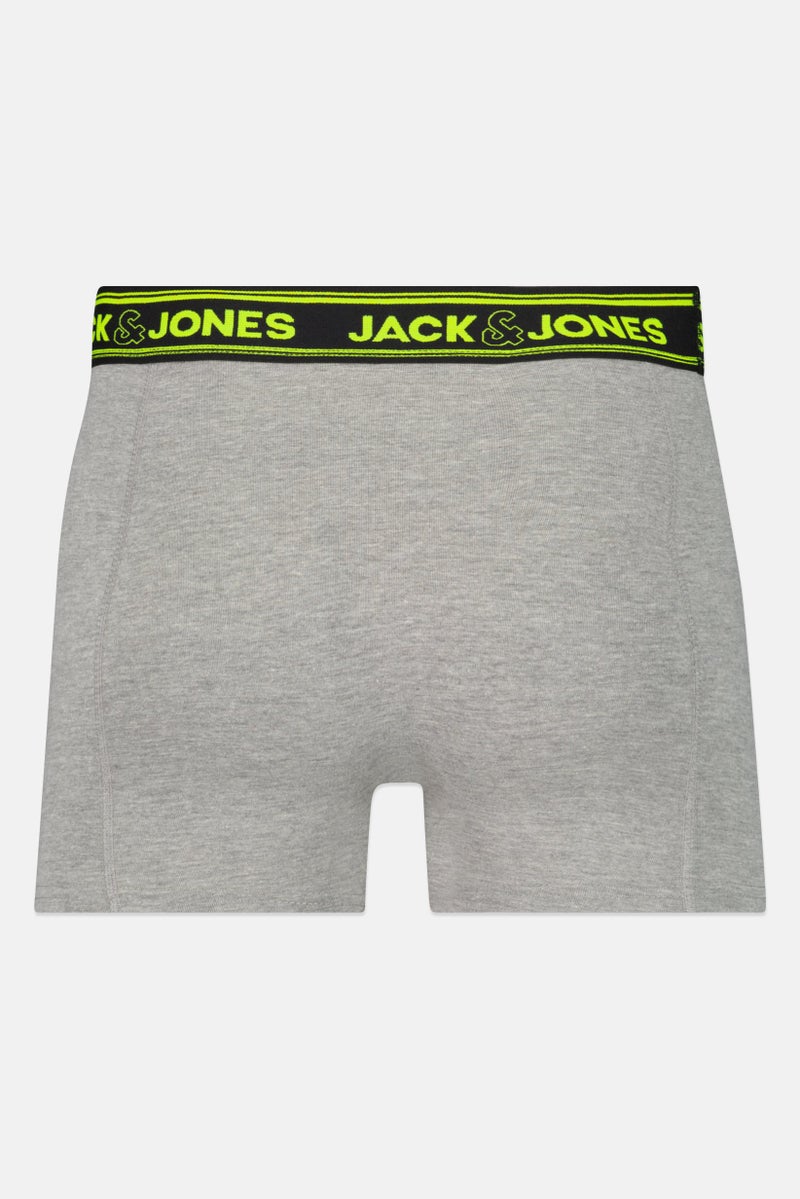 Jack Jones Men 3 Pieces Brand Logo Boxer Brief, Multicolor - Image 4