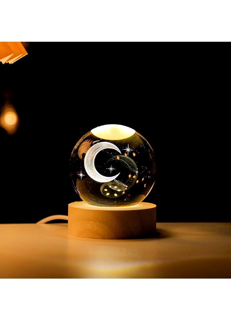 جونيس الكريستال الكرة مصباح الليل - Image 1
