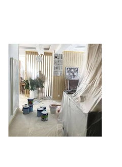 Generic Plastic Sheets for Dust and Paint Protection – Disposable Polyethylene Furniture Covers  - Image 3