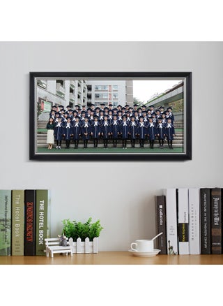 Graduation Photo Frame Size Group Photo Large Group Photo Slender Photo Frame Table For Memorial Mounting Frame Wall-Color:A3 [can Hold 29.7* 42cm ] Pending-3833 Black Silver Edge, Free Wall-mounted Traceless Nails - pzsku/Z0C8AED4CFC64411BFB8FZ/45/1746231551/e4adecf1-159a-4359-beee-e508ff605b7e