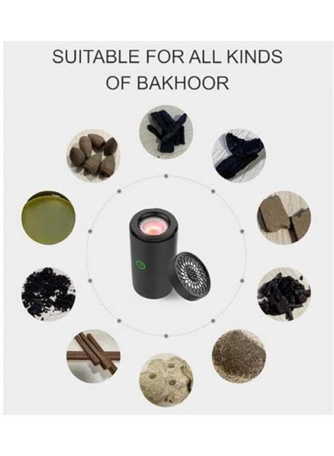 مبخرة الكترونية محمولة مع منفذ شحن USB - Image 3