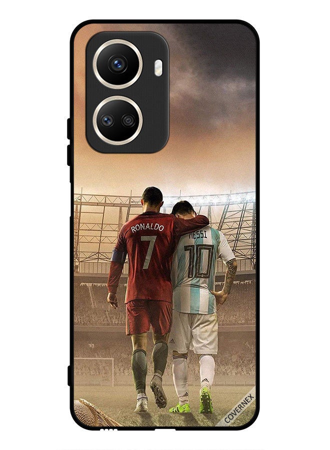 Covernex Protective Case Cover For Huawei nova 10 SE Messi & Ronaldo - Image 1