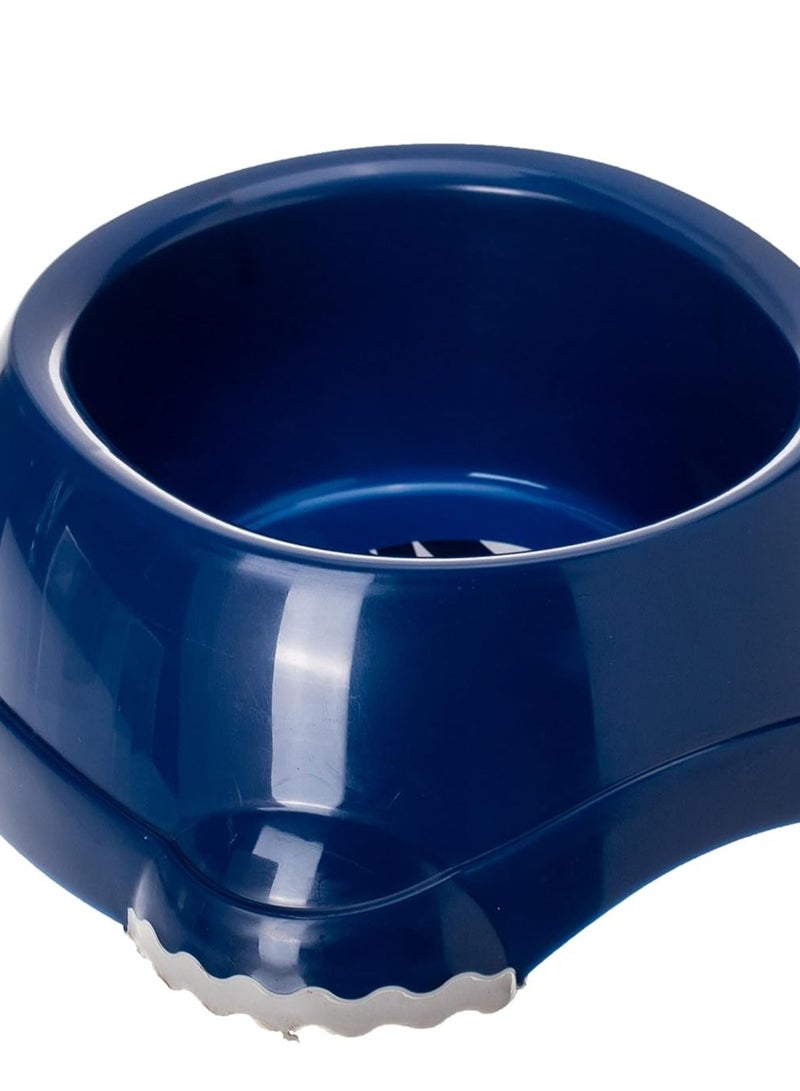 Moderna Smarty Bowl for Pets, Food & Water Dish | Compact & Durable | M-735ML | Blue - Image 4