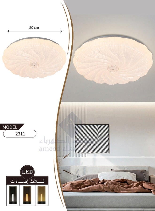 Best Power 2311 Dimmable LED Ceiling Light With Three Brightness Levels - Creative Light Decorative Lamp for Kids Room Living Room Study Room - Image 4