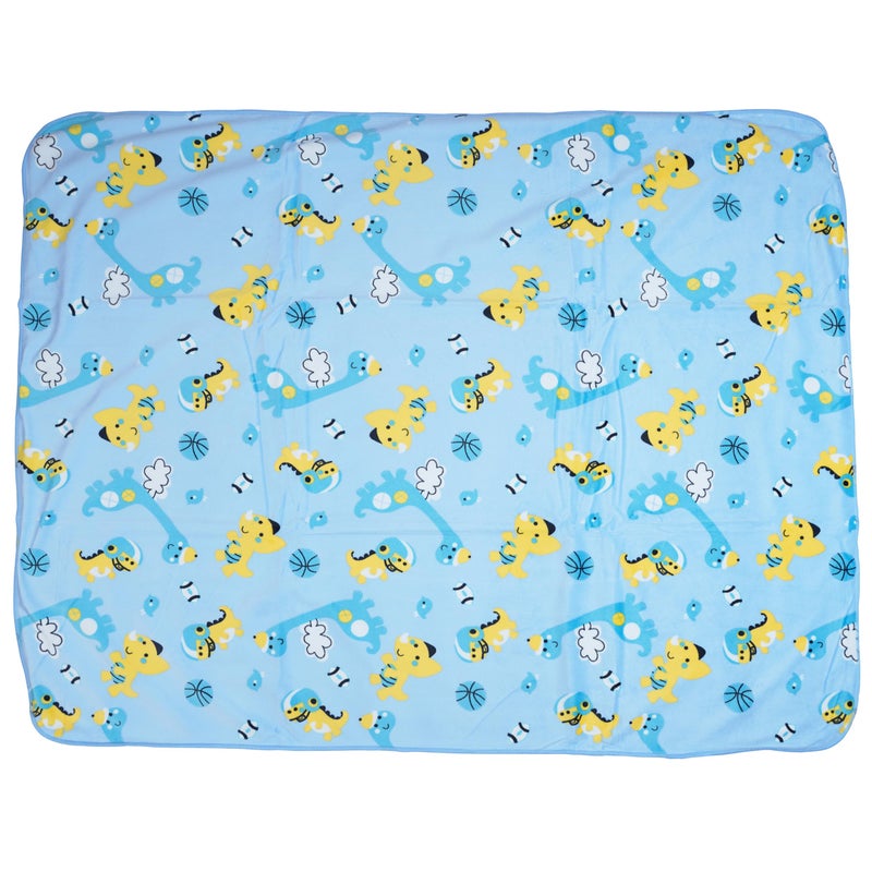 1ST STEP Printed Fleece Blanket (Dinosaur) - Image 5