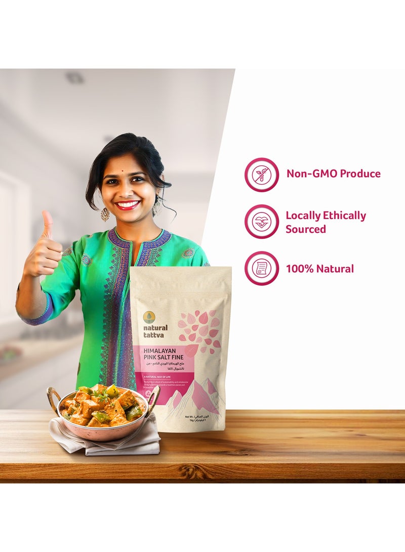 Natural Tattva Himalayan Pink Salt Fine - Image 3