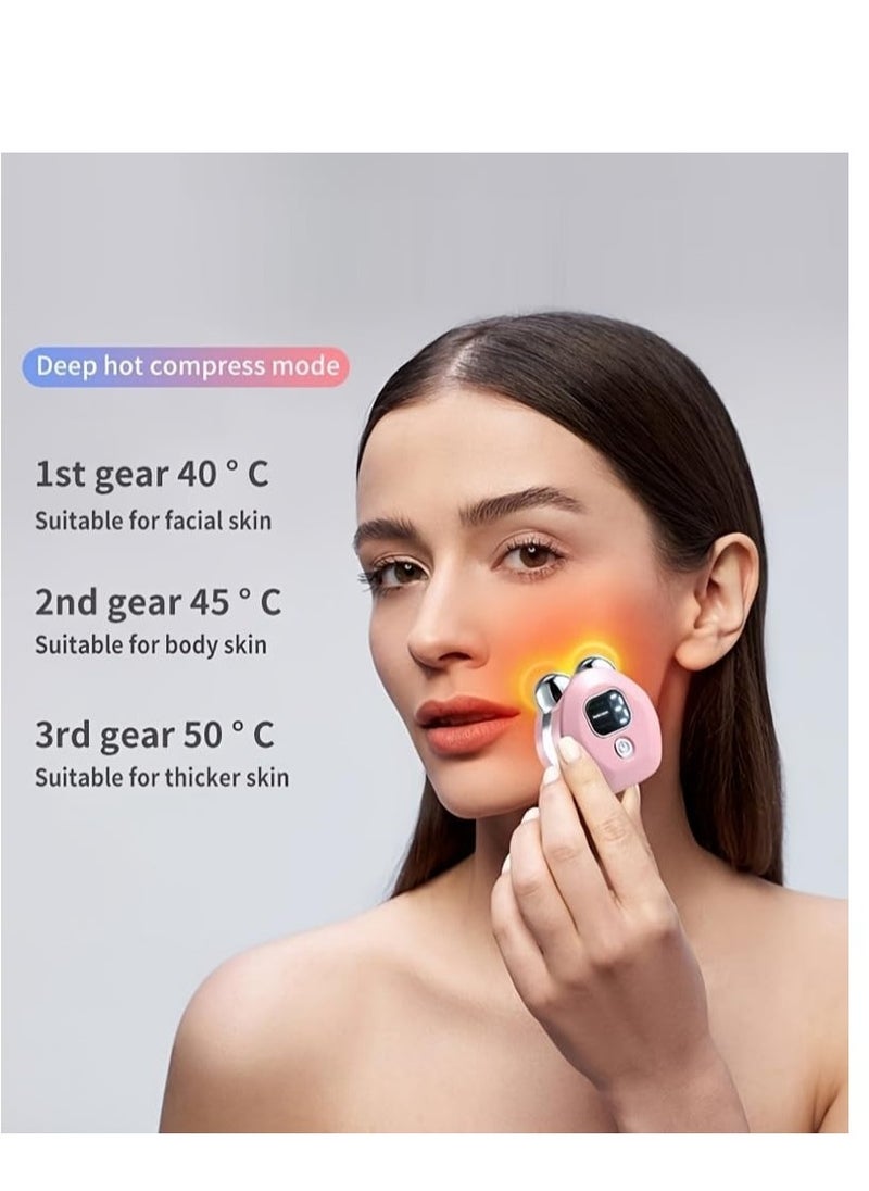 Plan A - U Shape Micro Electric Current Facial Massager, Tighten Skin, Reduce Double Chin, Stimulate Collagen Production to Improve Face Appearance, Ergonomic Design, Easy to Use (White) - Image 1
