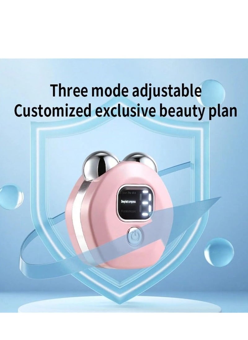 Plan A - U Shape Micro Electric Current Facial Massager, Tighten Skin, Reduce Double Chin, Stimulate Collagen Production to Improve Face Appearance, Ergonomic Design, Easy to Use (White) - Image 1