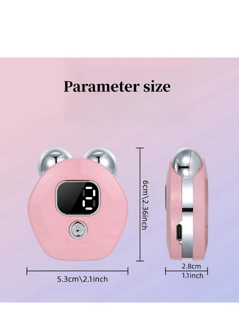 Plan A - U Shape Micro Electric Current Facial Massager, Tighten Skin, Reduce Double Chin, Stimulate Collagen Production to Improve Face Appearance, Ergonomic Design, Easy to Use (White) - Image 1