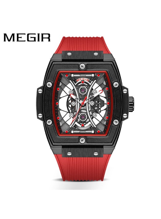 New product Megir men's watch - best-selling fashionable square luminous sports watch for men 8109
