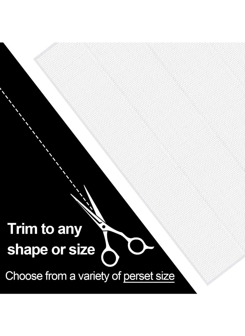 Oasisgalore - Mosquito Net for Windows,3 Packs DIY Self-Adhesive Window Screen Mesh (1.3 * 1.5 m) with 3 Rolls White Tapes,Universal Transparent Mosquito Insect Screen Can Be Cut and Fit Without Drilling - Image 1