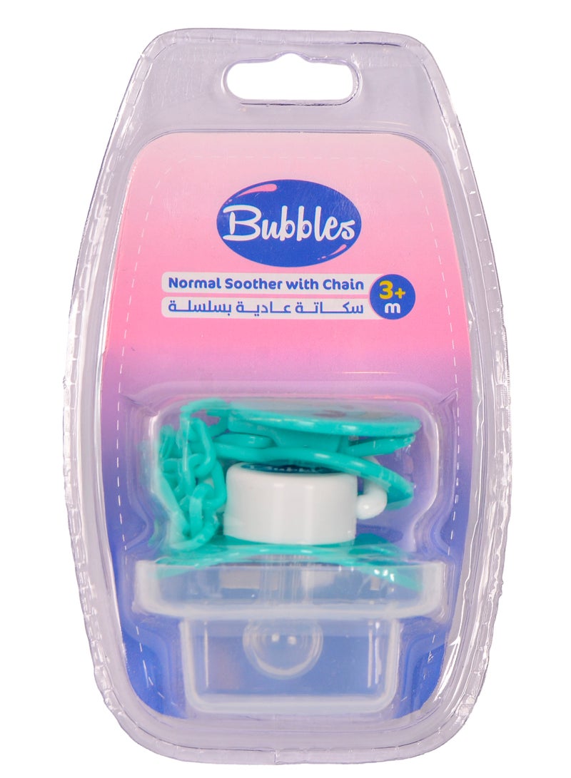 بابلز سكاته عادية بسلسلة اشكال مختلفة-اخضر من 3شهور فأكثر - Image 2