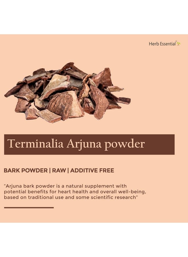 Herb Essential مسحوق أرجونا النقي الأساسي من الأعشاب، 200 جرام | يعزز صحة القلب | يدير مستوى الكوليسترول | دعم صحة القلب والمناعة، (100 جرام عبوة من 2) - Image 4