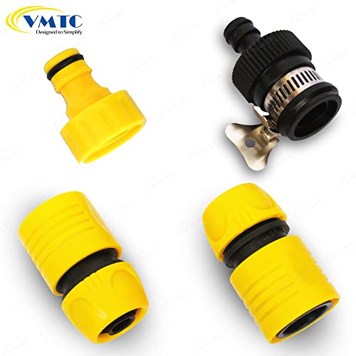 VMTC Tap Connector Kit 1/2": Quick Connector Pair, Tap Adapter for Gardening & High-Pressure Car Washers (Compatible With Karchre, Bosch, Black & Decker, Hübertt, and More) - Image 5