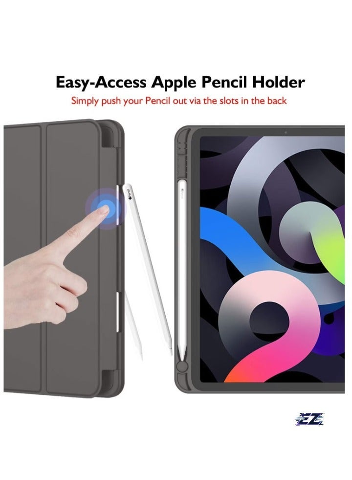 SmartGrist iPad Air 13 Inch Case M2 2024 – Smart iPad Case with Pencil Holder, Supports Pencil Pro and Pencil (USB-C), Touch ID Compatible, Auto Wake/Sleep Function – Durable, Stylish Protection for iPad Air 2024 - Image 2