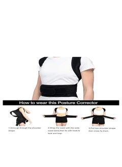 Relax Smart Back Support Belt Posture Corrector for Men, Orthopedic Corset, Back Column and Lumbar Brace  - Image 4