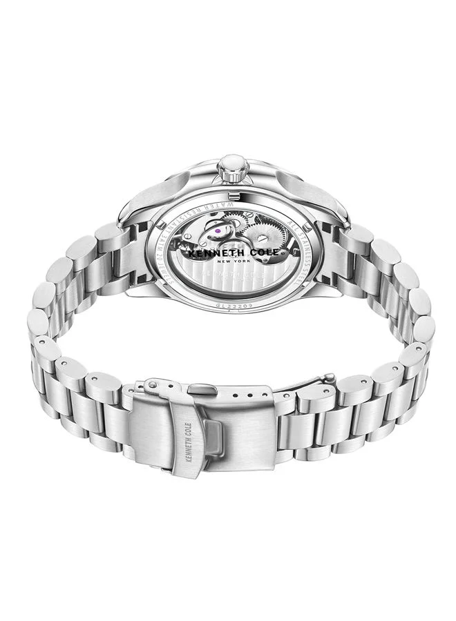 Kenneth Cole New York Analog Gents Watch With Stainless Steel Bracelet 44mm