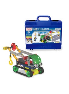 Mechanix - Robotix - 2 Smart Bag 3rd Level of The Motorized MECHANIX Series, High Powered Motor, DIY Toy, STEAM Education, DIY Models for Boys and Girls Age 8+ Years