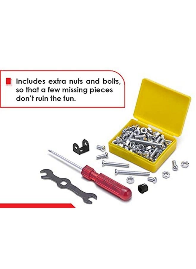 Mechanix Mechanix - Robotix - 2 Smart Bag 3rd Level of The Motorized MECHANIX Series, High Powered Motor, DIY Toy, STEAM Education, DIY Models for Boys and Girls Age 8+ Years  - Image 3