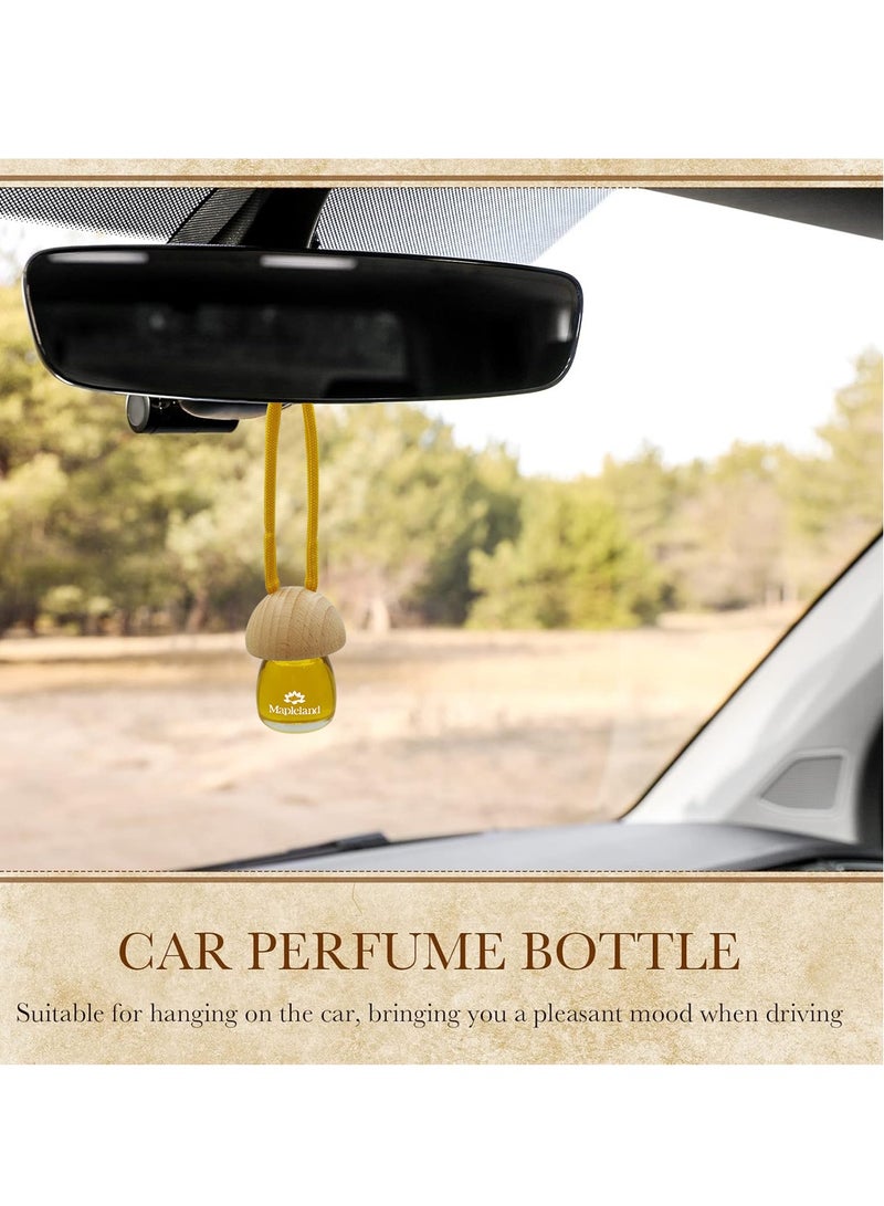 Generic Hanging Air Freshener with Wooden Cap and Vanilla Scent – 10ml - Image 3