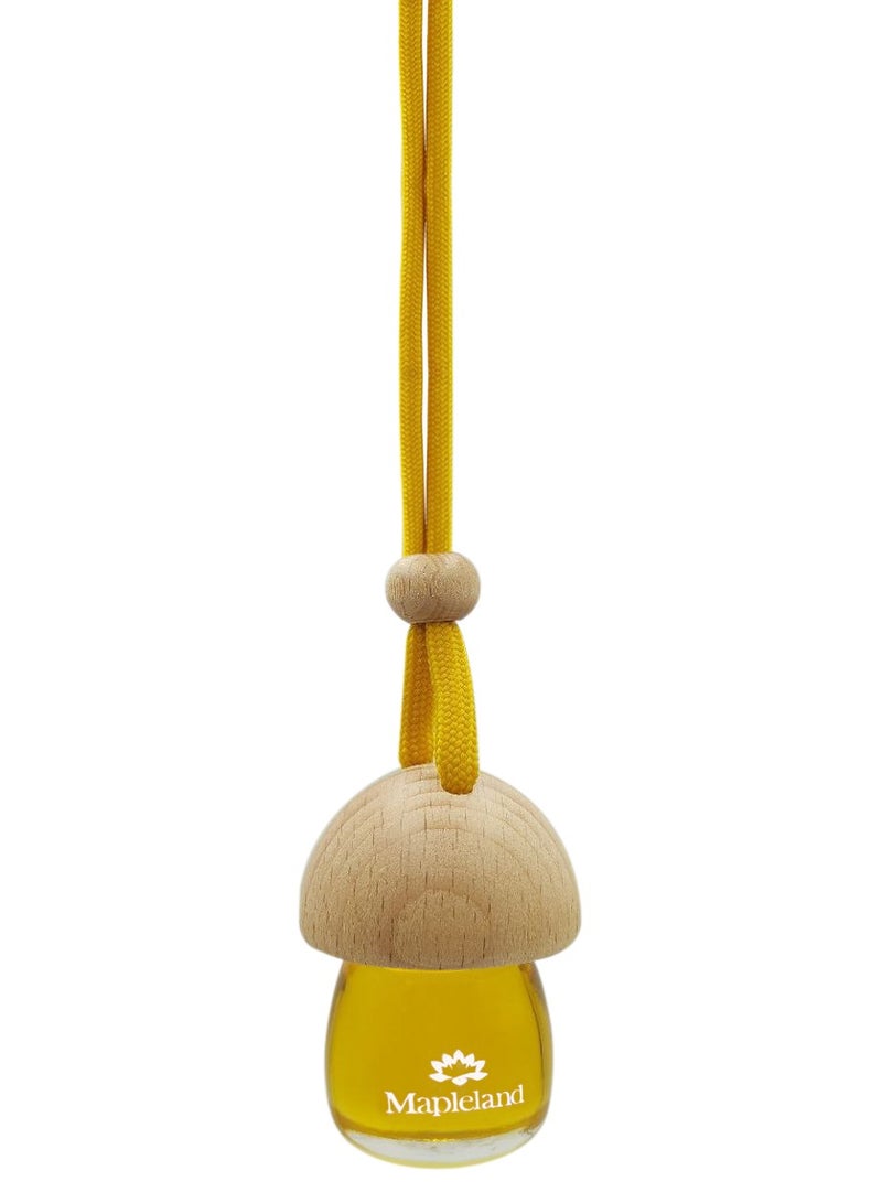 Generic Hanging Air Freshener with Wooden Cap and Vanilla Scent – 10ml - Image 2