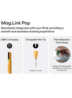 Momax MAG Link Pop Magnetic Active Stylus Pen easy charging via USB-C (wireless charging not compatible) - Black - pzsku/Z0C8BD2B12D765EDDDD8BZ/45/_/1716471584/b5d86d38-46e0-45de-993f-05d7a53429f5