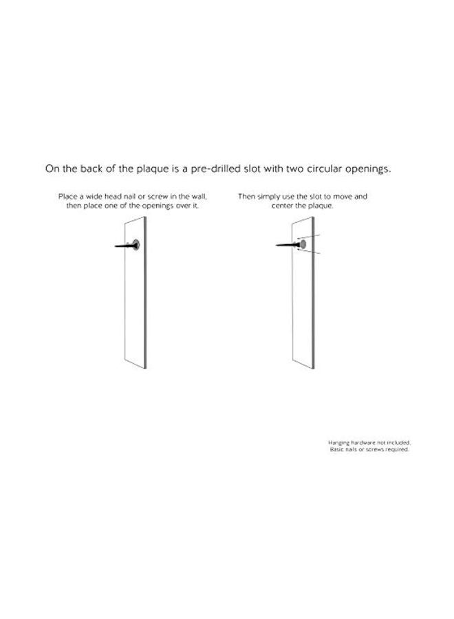 ستوبيل إنداستريز لوحة لديكور الحائط بطبعة تمثل عبارة "The Guest Room" - Image 3