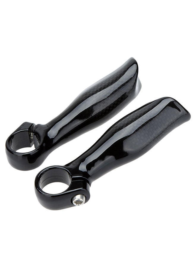 NIBEMINENT 2pcs Cycling Mountain Bike Bicycle MTB Full Carbon Fiber Handlebar Bar End Security Grip 22.2mm 13*3*10cm  - Image 2