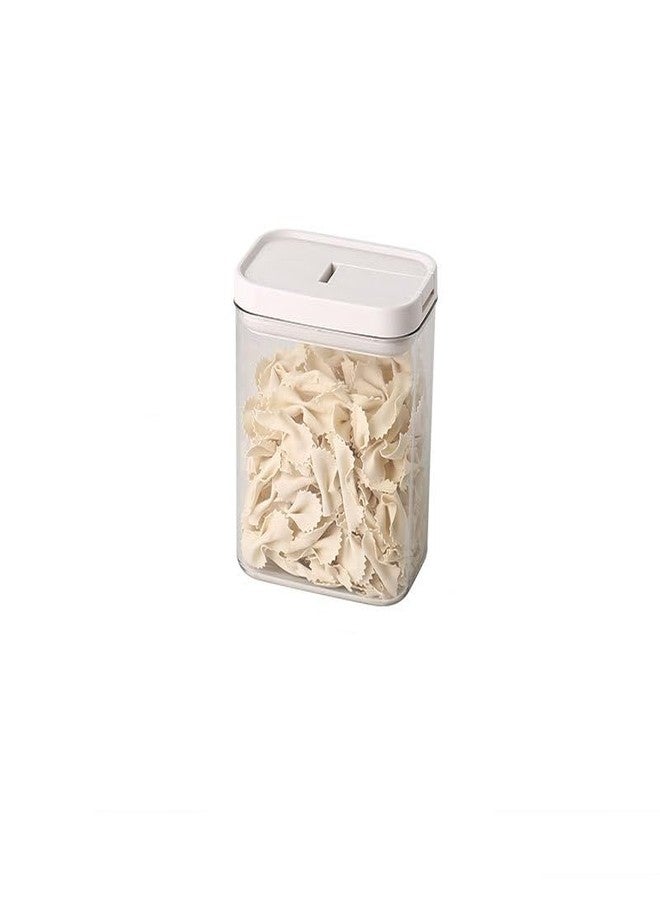 Frianchlly 2PCS Airtight Food Storage Containers Set with Lids PP Free Plastic Dry Food Canisters for Kitchen Pantry Organization and Storage (800ml/28.16oz) - Image 2