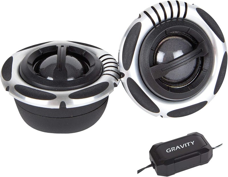 Gravity Audio 350W Vehicle Speaker with 1" Dome Tweeter G-230TW - Image 2