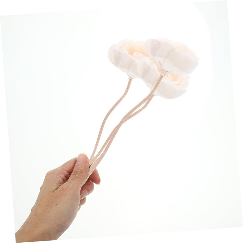 10pcs Flower Diffuser Sticks Rattan Diffuser Sticks for Essential Oils Chic Floral Decor for Home Office Yoga Rooms and More Natural Fragrance Release - Image 4