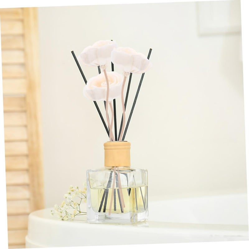 10pcs Flower Diffuser Sticks Rattan Diffuser Sticks for Essential Oils Chic Floral Decor for Home Office Yoga Rooms and More Natural Fragrance Release - Image 5