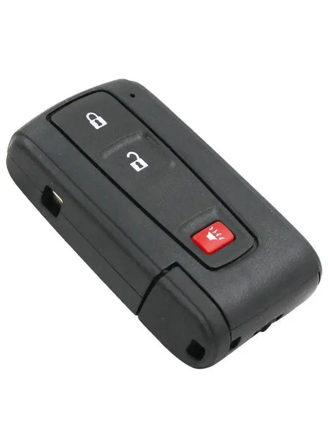 2 1 Buttons Smart Keyless Remote Fob Case For Toyota Prius 2004 2009 Durable ABS With Small Key - Image 5