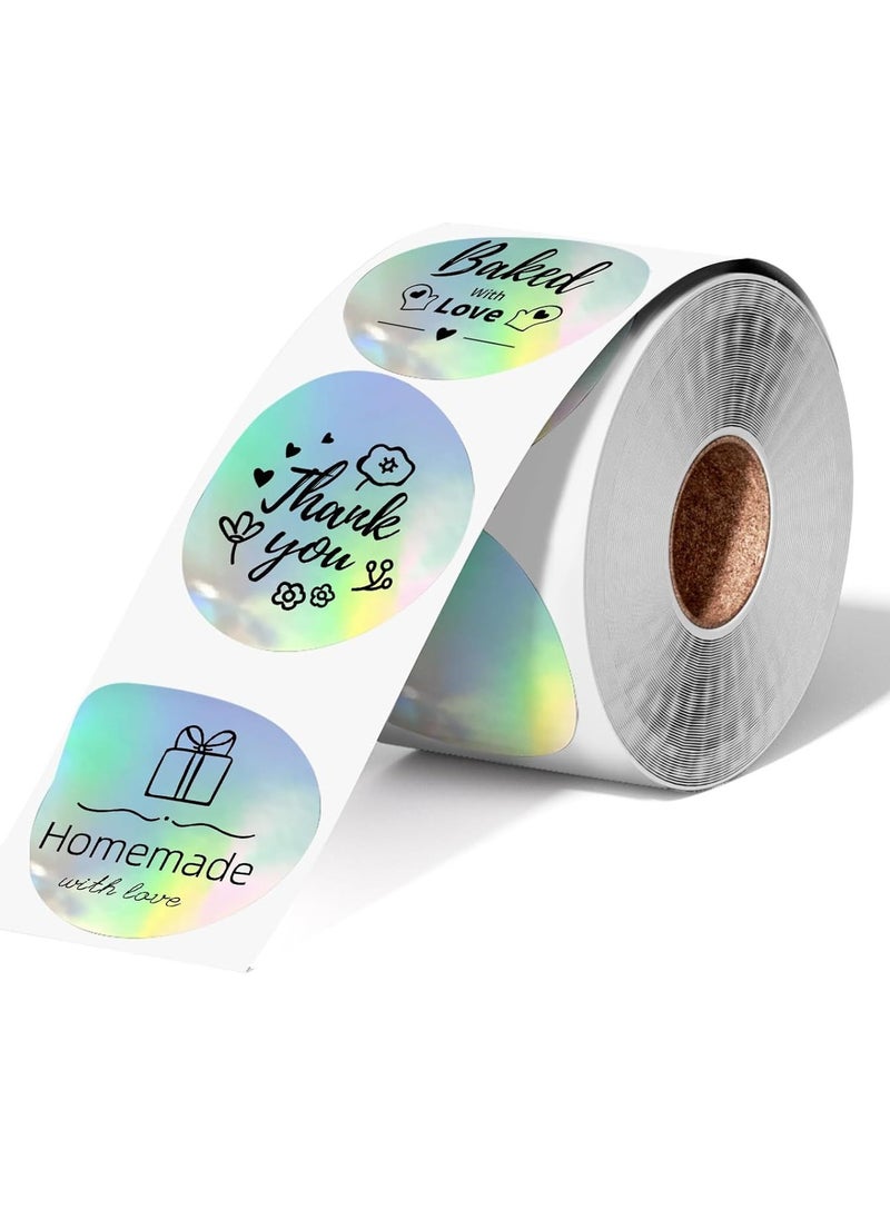 phomemo Circle Labels- 2" Thermal Round Laser Color Label for Barcode, DIY Logo Design, Small Business, Compatible with Most of Shipping Label Printers, 400pcs/Roll  - Image 5