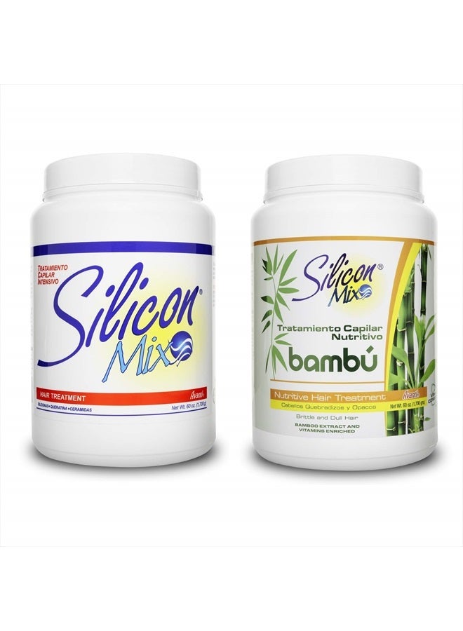 Silicon Mix Combo | Silicon Mix 60oz + Silicon Mix BambÃ 60oz - Hair Treatment