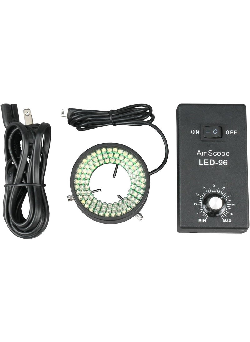 AmScope AmScope LED96S 96 LED Ring Light For Single Zoom Microscopes  - Image 1