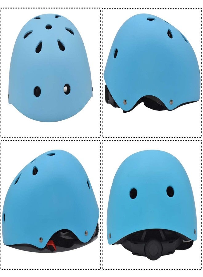 FOOKCIAN Kids Bike Helmet Set Adjustable for Children, Boys, Girls and Teenagers Aged 3-8 Years Includes Elbow, Knee, Wrist Guards Children's Helmet Protection Set for Bikes SkateboardsRollerskates - Image 5