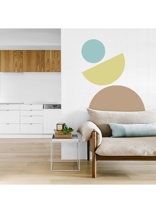 Bluejw Boho Arch Element Living Room Background Arched Wall Stickers Solid Color Geometric Beauty Art Wallpaper JGC001-005 - Image 2