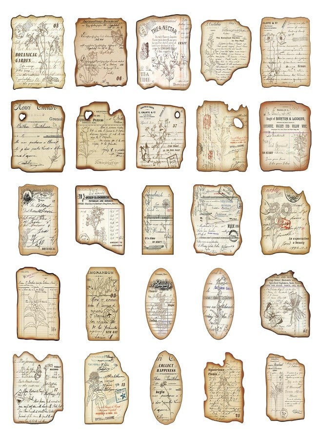 PRSTINCOL Vintage Sticker Nautical Chart Vintage Sticker - Image 4
