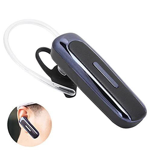 Goshyda Headset, Single Ear Hanging Business Earbuds, Bluetooth Handsfree Earpiece with Microphone, 500 Hours Standby Time Driving Headset (Blue) - Image 3