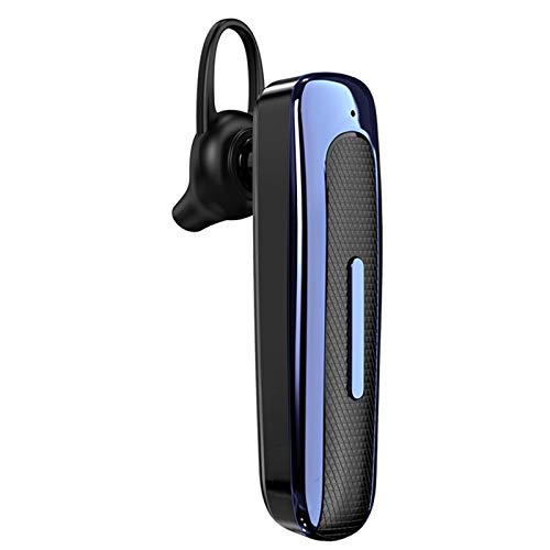 Goshyda Headset, Single Ear Hanging Business Earbuds, Bluetooth Handsfree Earpiece with Microphone, 500 Hours Standby Time Driving Headset (Blue) - Image 1