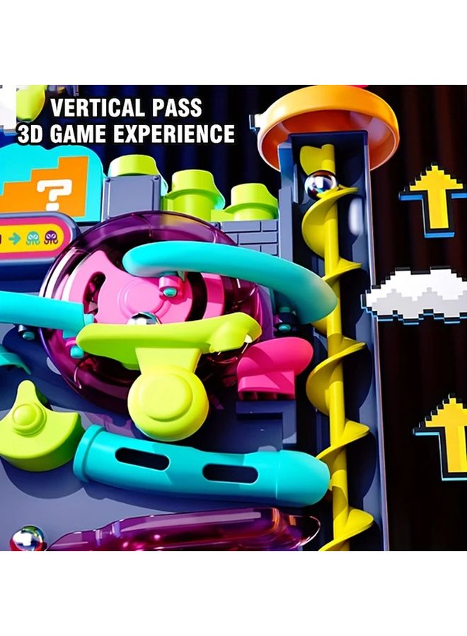 Violet Pinball Track Educational Toy For Parent Child Bonding Hand Eye Coordination - Image 4