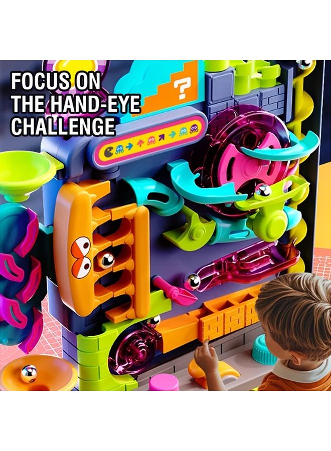 Violet Pinball Track Educational Toy For Parent Child Bonding Hand Eye Coordination - Image 5